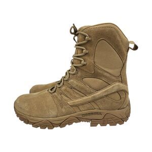 Merrell Mens J099355 Moab 3 Mid Waterproof Tactical Boots Tan Size 11 super nice